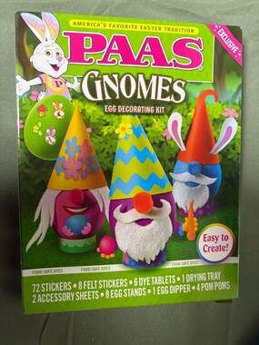 PAAS Gnomes Egg Decorating Kit